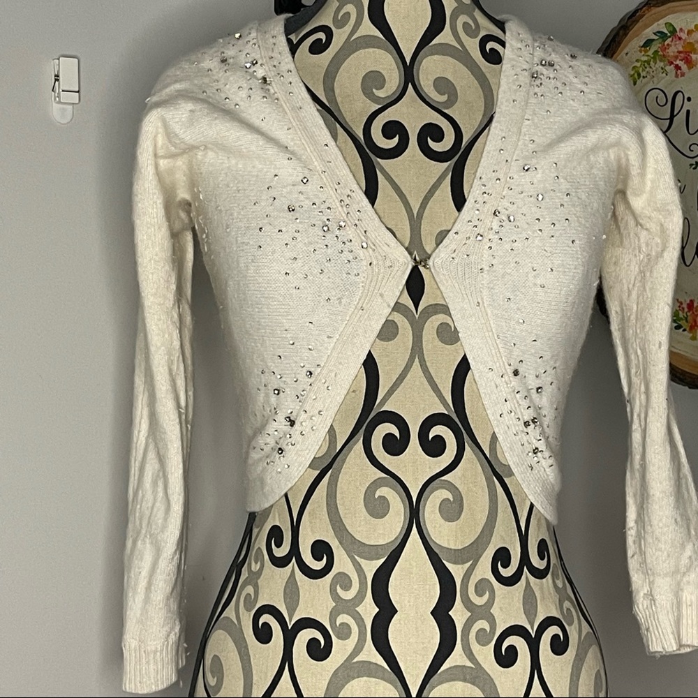 Abercrombie & Fitch Cashmere Shrug Y2K - Picture 2 of 15